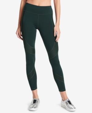 Dkny Mesh-inset Active Leggings