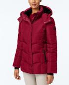 Calvin Klein Fleece-lined Water-resistant Hooded Puffer Coat