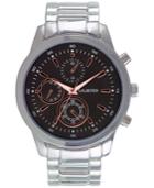 Unlisted Men's Chronograph Silver-tone Bracelet Watch 46mm 10027762, Only At Macy's