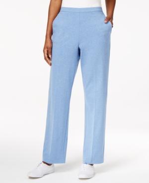 Alfred Dunner Long Weekend Pull-on Pants