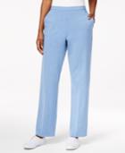 Alfred Dunner Long Weekend Pull-on Pants