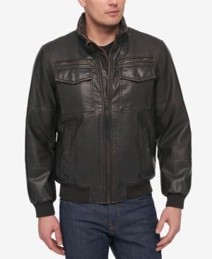 Tommy Hilfiger Men's Concealed Hood Bomber Jacket