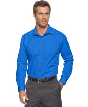 Alfani Men's Pinstripe Long-sleeve Shirt, Slim Fit, Only At Macy's