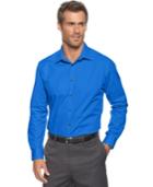 Alfani Men's Pinstripe Long-sleeve Shirt, Slim Fit, Only At Macy's