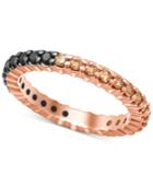 Bicolor Diamond Eternity Band (1 Ct.t.w.) In 14k Rose Or White Gold