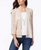 Alfred Dunner Layered Two-piece Necklace Top
