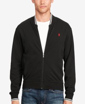 Polo Ralph Lauren Men's Big And Tall Knit Bomber Jacket