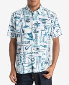 Quiksilver Men's Aberdeen Graphic-print Shirt