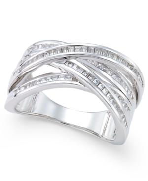 Diamond Multi-row Statement Ring (1/2 Ct. T.w.) In 14k White Gold
