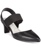Easy Street Vibrant Kitten Heel Slingback Pumps Women's Shoes