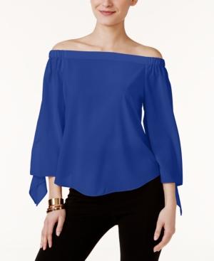 Joan Vass Off-the-shoulder Top