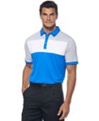 Callaway Striped Colorblocked Performance Golf Polo