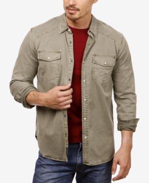 Lucky Brand Men's Workwear Western Shirt