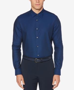 Perry Ellis Men's Jacquard Printed Shirt
