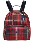 Tommy Hilfiger Julia Star Plaid Small Backpack