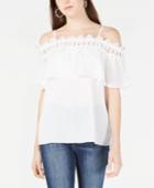 Bcx Juniors' Popover Off-the-shoulder Top