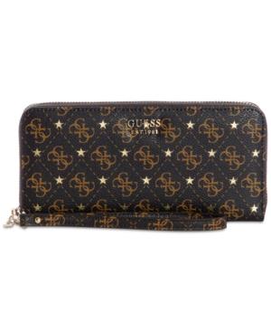 Guess Affair Signature Zip Around Wallet