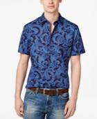 Tommy Hilfiger Men's Paisley Cotton Shirt