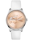 Lacoste Women's Victoria New White Rubber Strap Watch 38mm 2000969