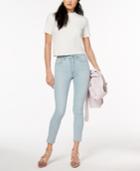 Joe's Jeans The Charlie Ankle Floral-graphic Skinny Jeans