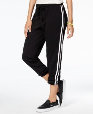 Ultra Flirt Juniors' Side-stripe Jogger Pants