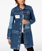 Calvin Klein Jeans Colorblocked Extended-length Trucker Jacket
