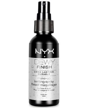 Nyx Professional Makeup Make Up Setting Spray, Dewy Finish/long Lasting