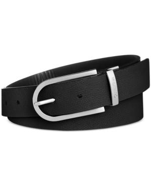 Calvin Klein Textured Reversible Leather Belt