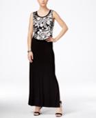 Karen Karen Sleeveless Lace Maxi Dress