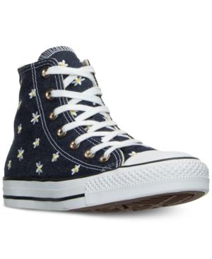 Converse Women's Chuck Taylor Hi Daisy Print Casual Sneakers From Finish Line
