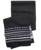 Club Room Men's Fair Isle Scarf, Created For Macy's