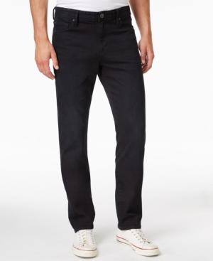 William Rast Men's Straight-fit Hixon Black Jeans
