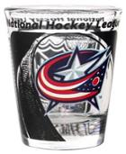 Hunter Manufacturing Columbus Blue Jackets 3d Collector Glass
