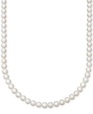 Belle De Mer Aa 18 Cultured Freshwater Pearl Strand Necklace (7-1/2-8-1/2mm)