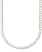 Belle De Mer Aa 18 Cultured Freshwater Pearl Strand Necklace (7-1/2-8-1/2mm)