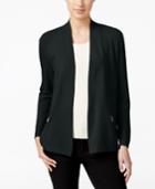 Charter Club Zip-pocket Cardigan, Only At Macy's