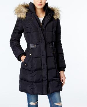 Rachel Rachel Roy Faux-fur-trim Puffer Coat
