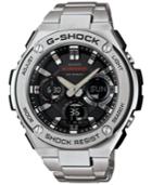 G-shock Men's Analog-digital Stainless Steel Bracelet Watch 52x60mm Gsts110d-1a