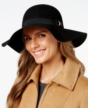 Nine West Bow & Grommet Floppy Hat