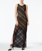 Bar Iii Striped Maxi Dress, Only At Macy's