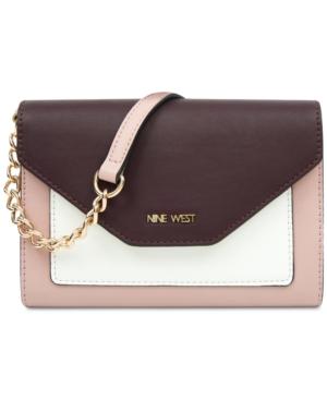 Nine West Aleksei Python-embossed Crossbody