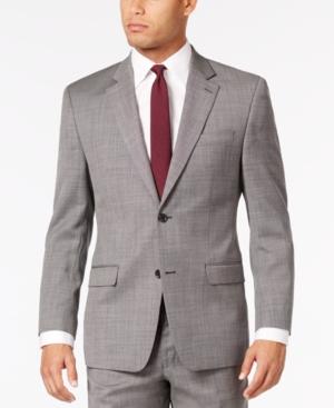 Shaquille O'neal Collection Men's Black And White Pindot Big And Tall Classic-fit Jacket