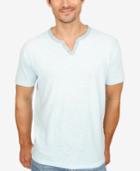 Lucky Brand Men's Notched Split-neck T-shirt