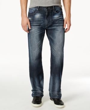 Sean John Big And Tall Hamilton Relaxed Fit Jeans, Medium Repair