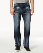 Sean John Big And Tall Hamilton Relaxed Fit Jeans, Medium Repair