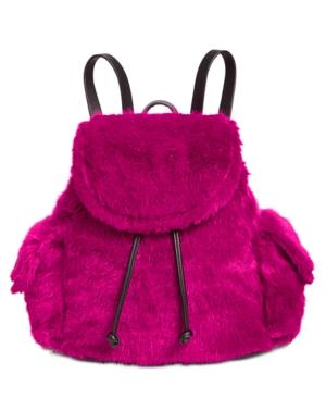 Steve Madden Calli Faux-fur Medium Backpack