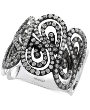 Effy Diamond Statement Ring (7/8 Ct. T.w.) In 14k White Gold