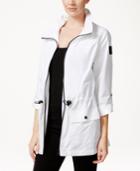 Style & Co. Petite Hooded Zip-front Jacket, Only At Macy's