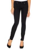 Guess Low-rise Power Skinny Jeans, Silicone Wash