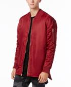 Jaywalker Men's Extended-length Bomber Jacket